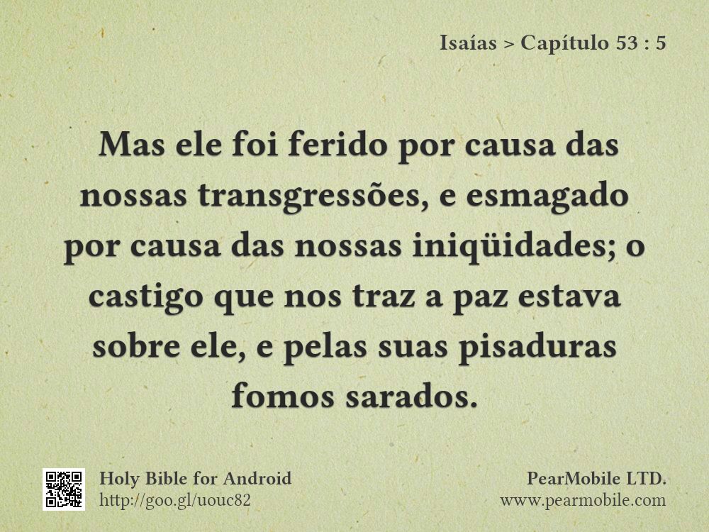 Isaías, Capítulo 53:5
